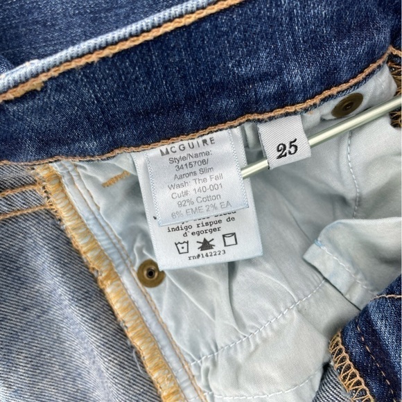 McGuire Aarons Slim Skinny Jeans Distressed - Picture 9 of 11